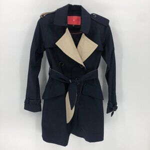 Ivanka Trump Double Breasted Rain Jacket Size XS